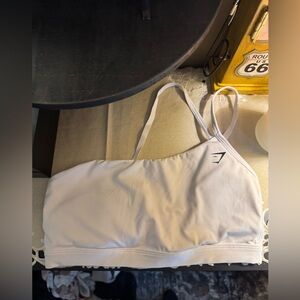 Gymshark White Sports Bra